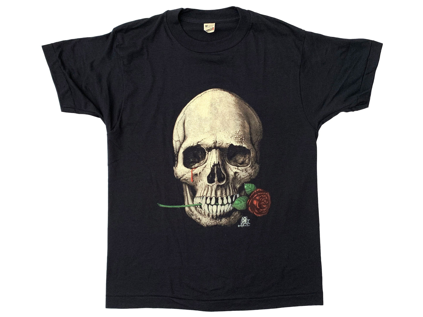 QFX Skull & Rose T-Shirt