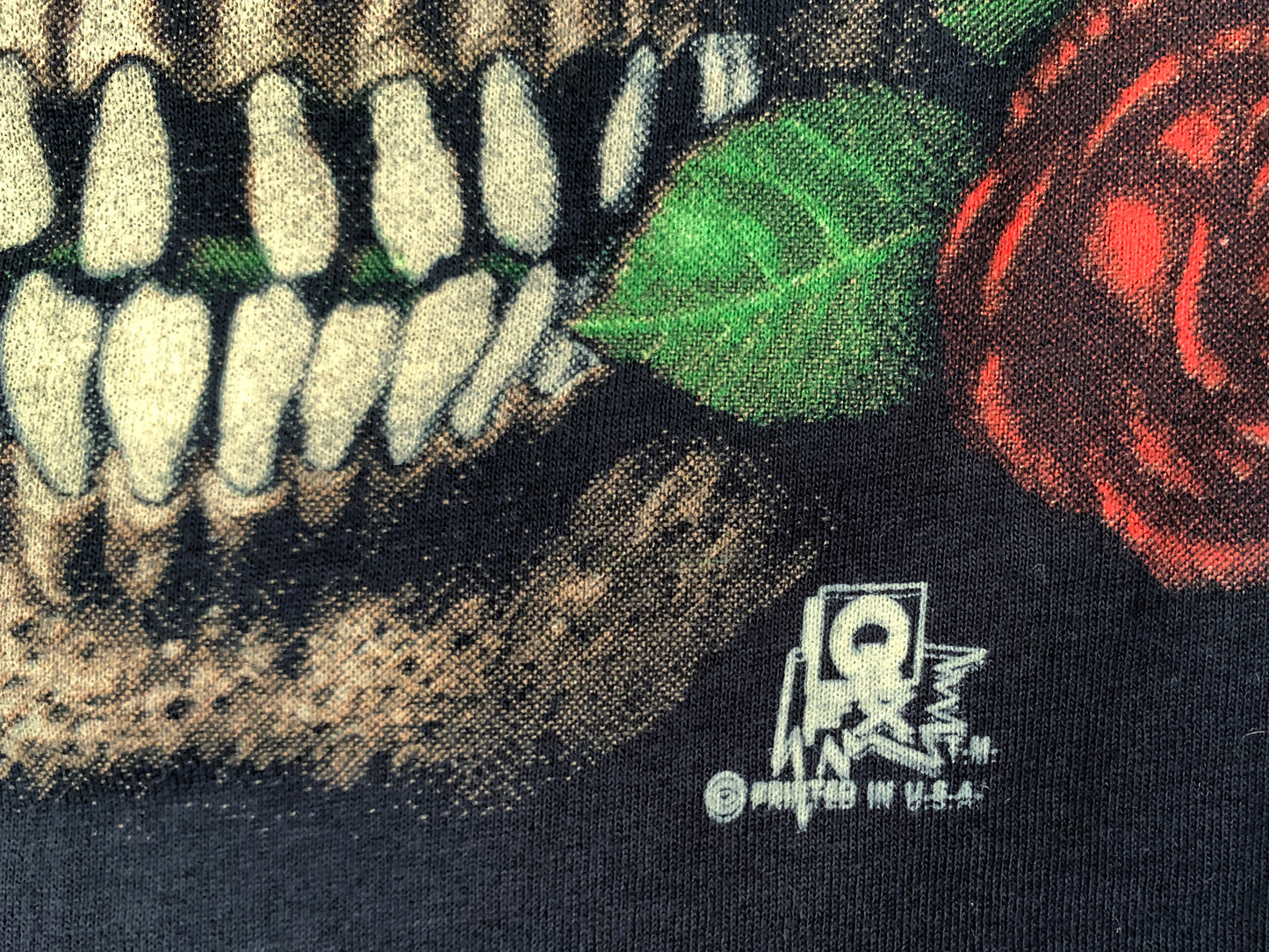 QFX Skull & Rose T-Shirt