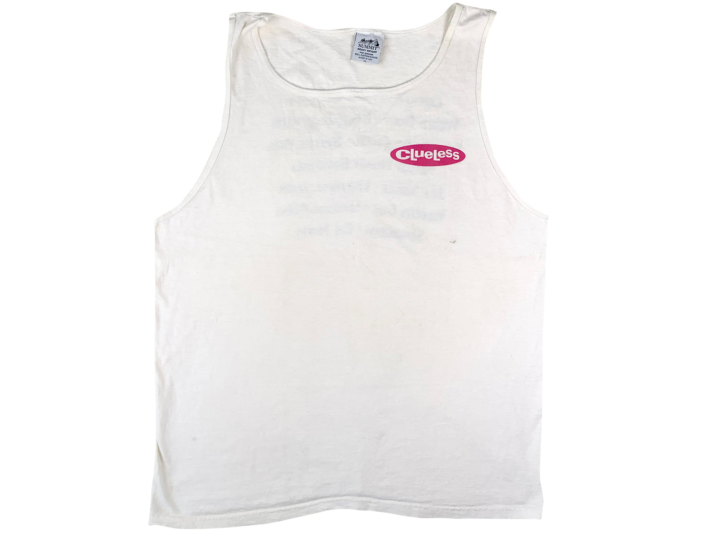 Vintage Clueless Soundtrack Tank Top