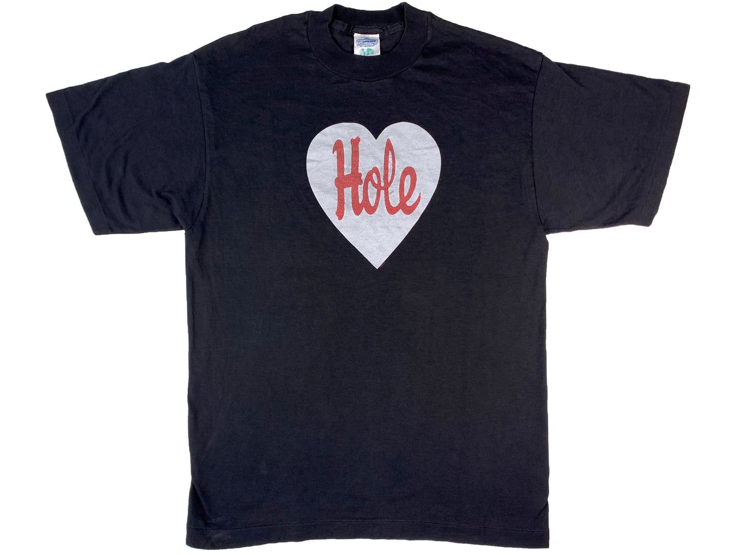 Vintage Hole Silver Heart T-Shirt