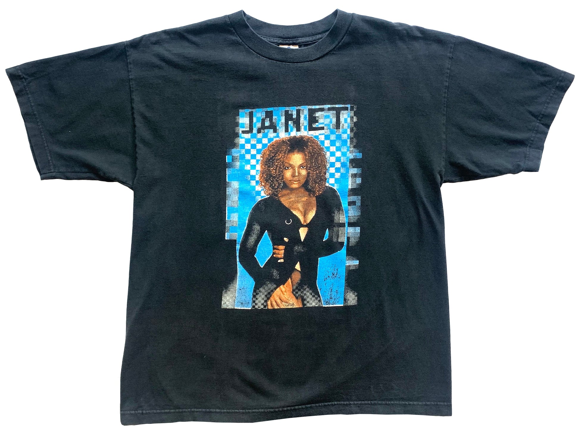 Vintage Janet Jackson & Usher Velvet Rope Tour T-Shirt