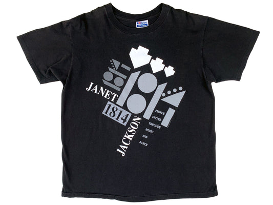Vintage Janet Jackson Rhythm Nation Tour T-Shirt