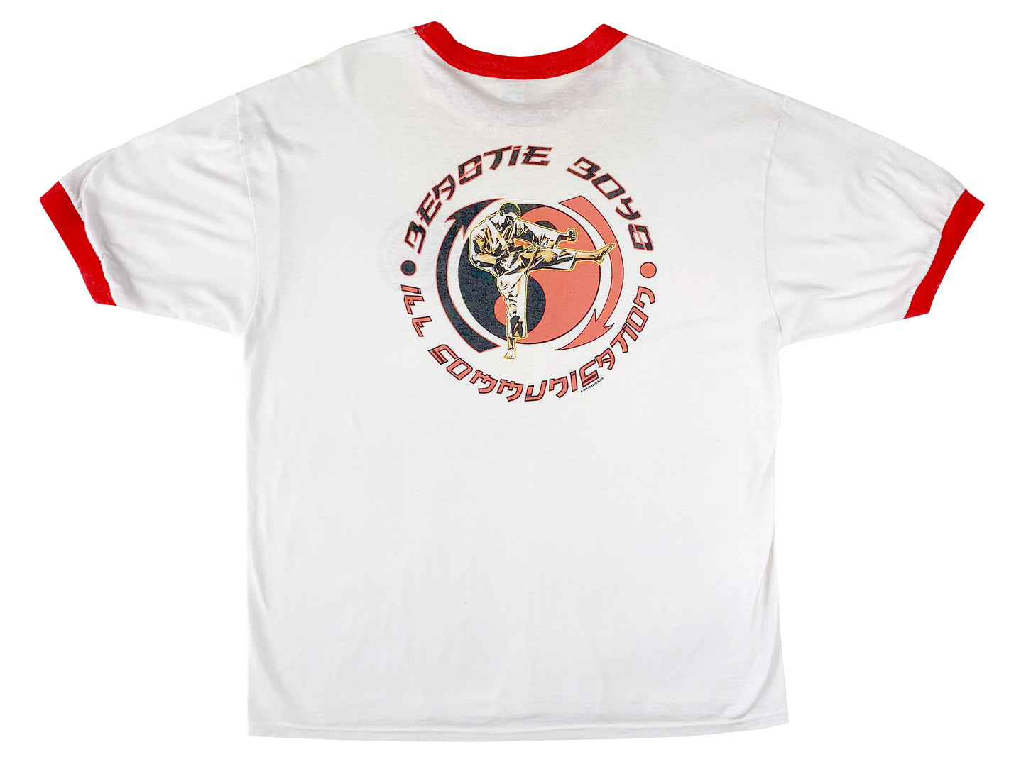 Vintage Beastie Boys Ill Communication Ringer T-Shirt Karate Kung Fu