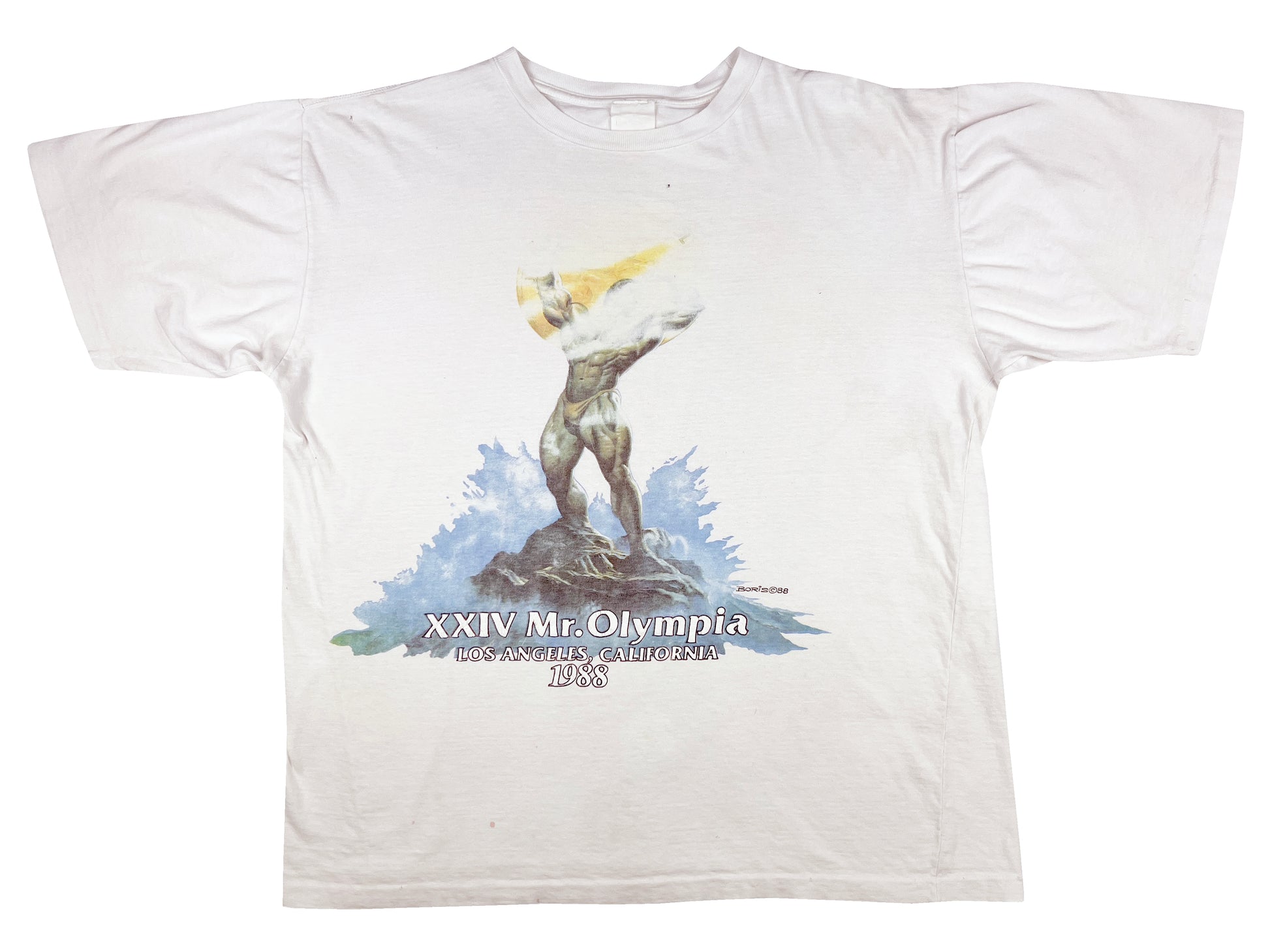 Vintage Boris Vallejo Mr Olympia LA 1988 T-Shirt