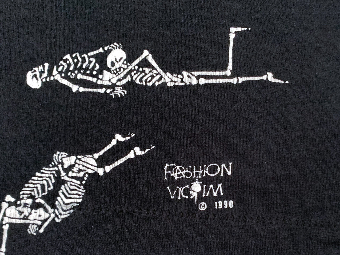 Fashion Victim Skeleton Sex Positions Sleeveless T-Shirt