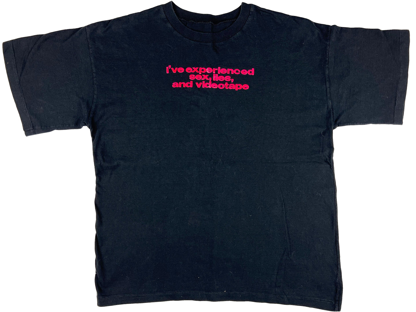 Sex Lies & Videotape Black T-Shirt Movie Steven Soderbergh 90s