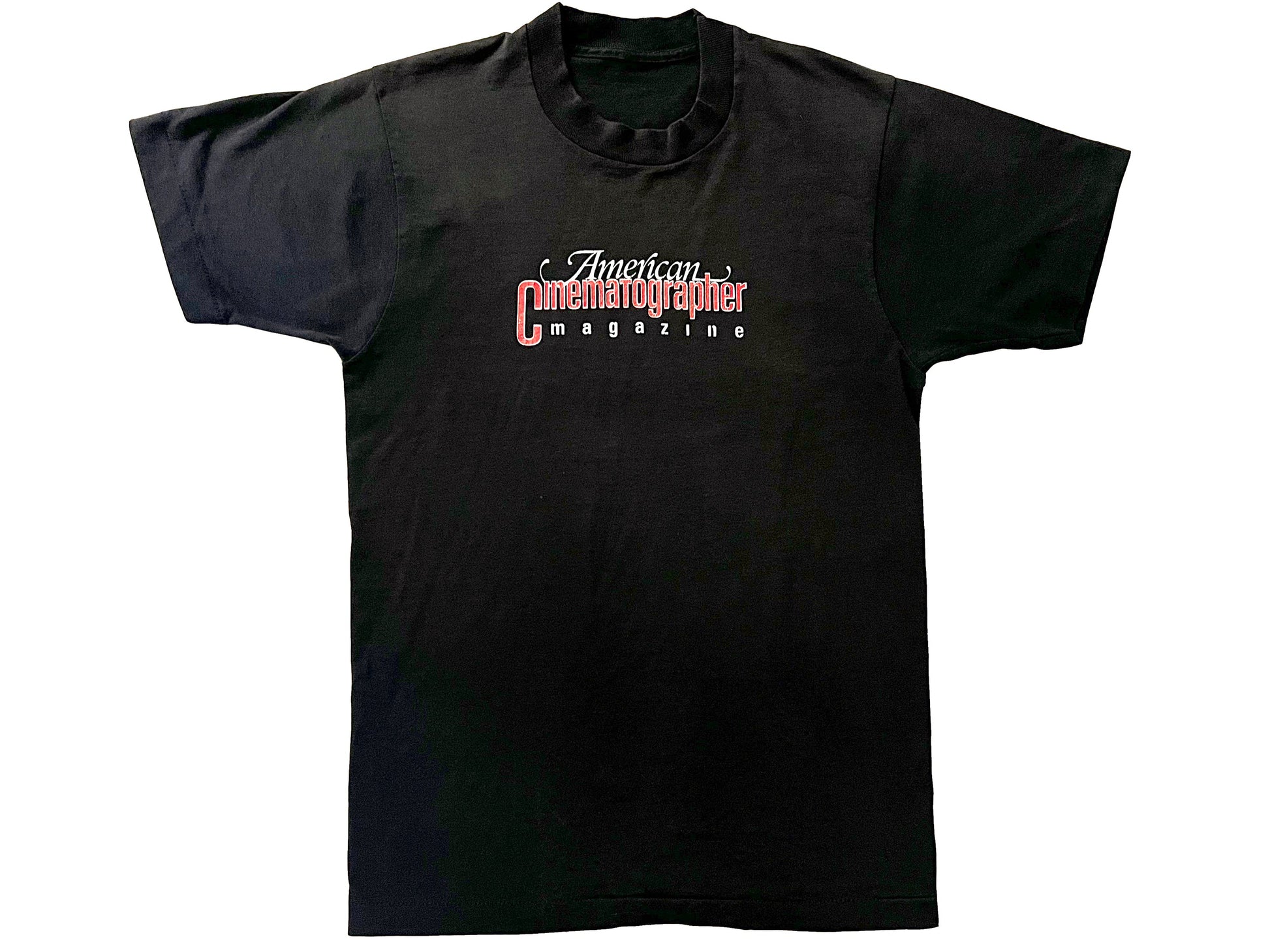 Vintage American Cinematographer Magazine Black T-Shirt