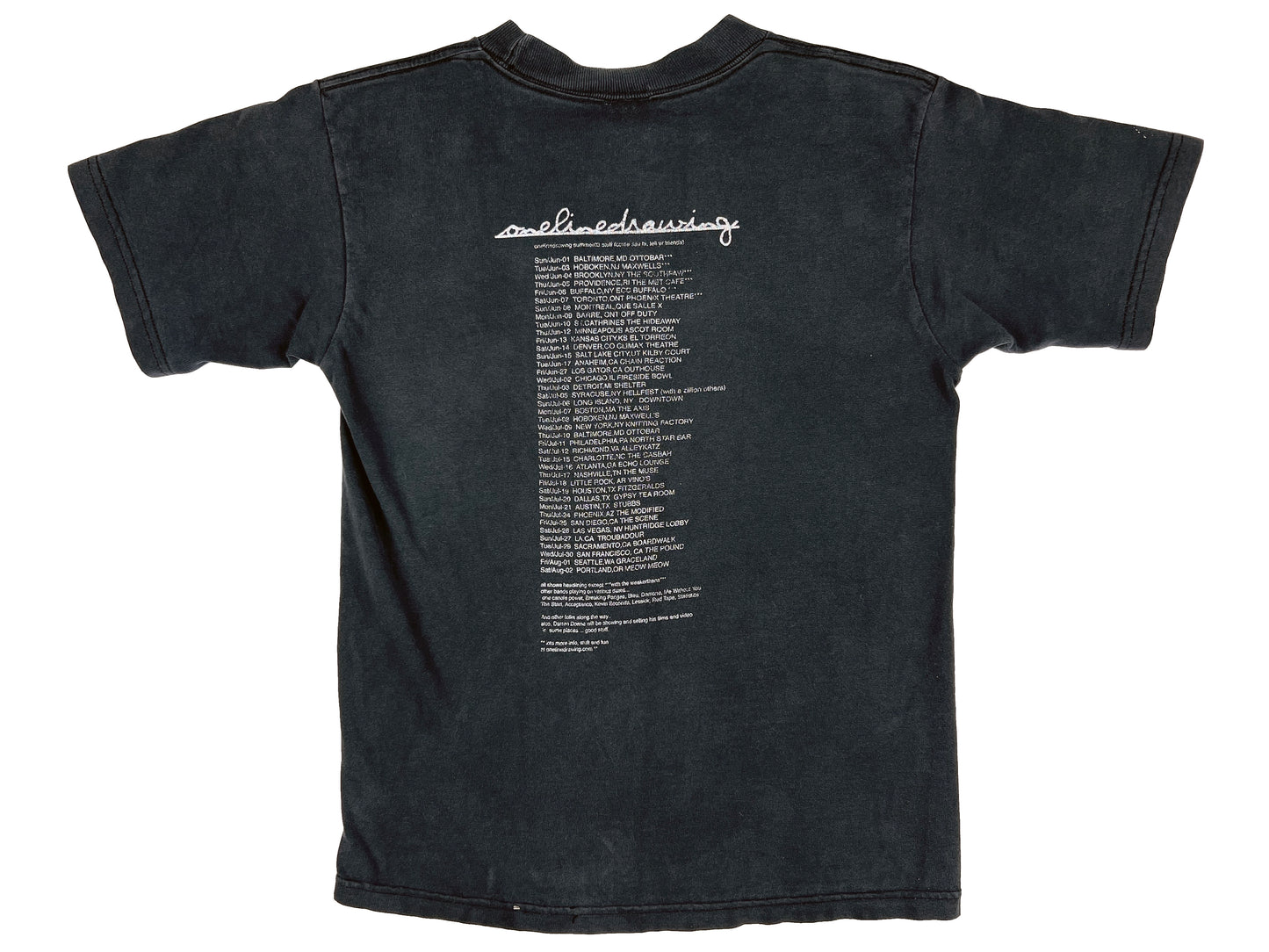 Onelinedrawing 2003 Tour T-Shirt
