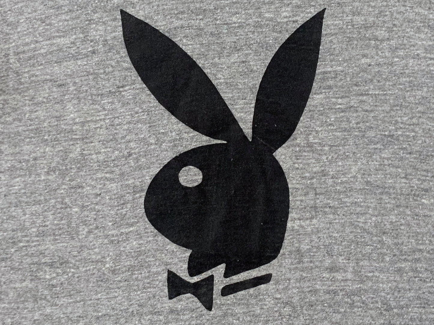 Playboy Bunny Head Grey T-Shirt