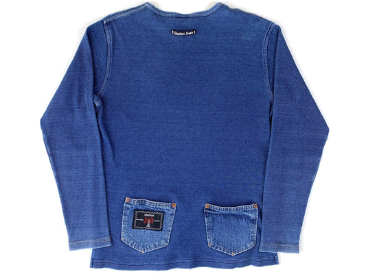 Vintage Jean Paul Gaultier Jeans Ribbed L/S Shirt