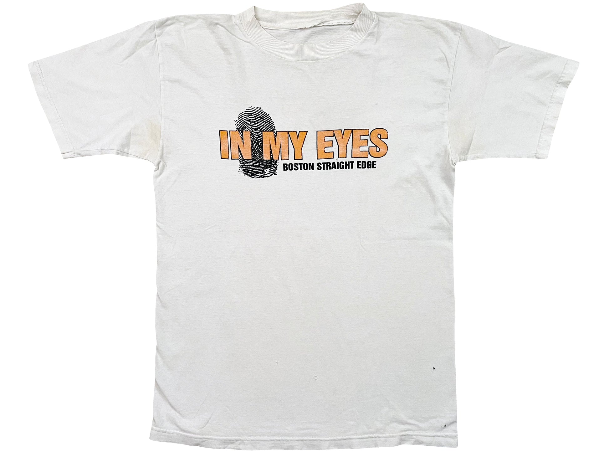 Vintage In My Eyes White T-Shirt Hardcore band 90s Straight Edge