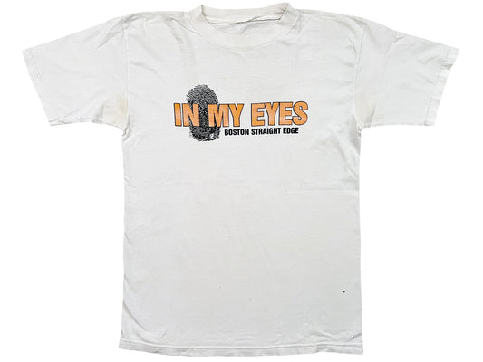 Vintage In My Eyes White T-Shirt Hardcore band 90s Straight Edge
