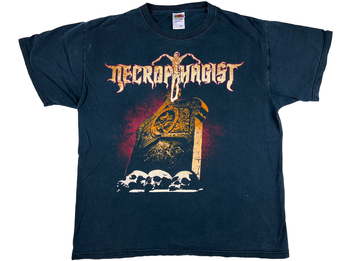 Necrophagist Black T-Shirt 90s y2k death metal