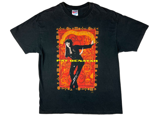Vintage Pat Benatar 'Gravity's Rainbow' Tour Black T-Shirt