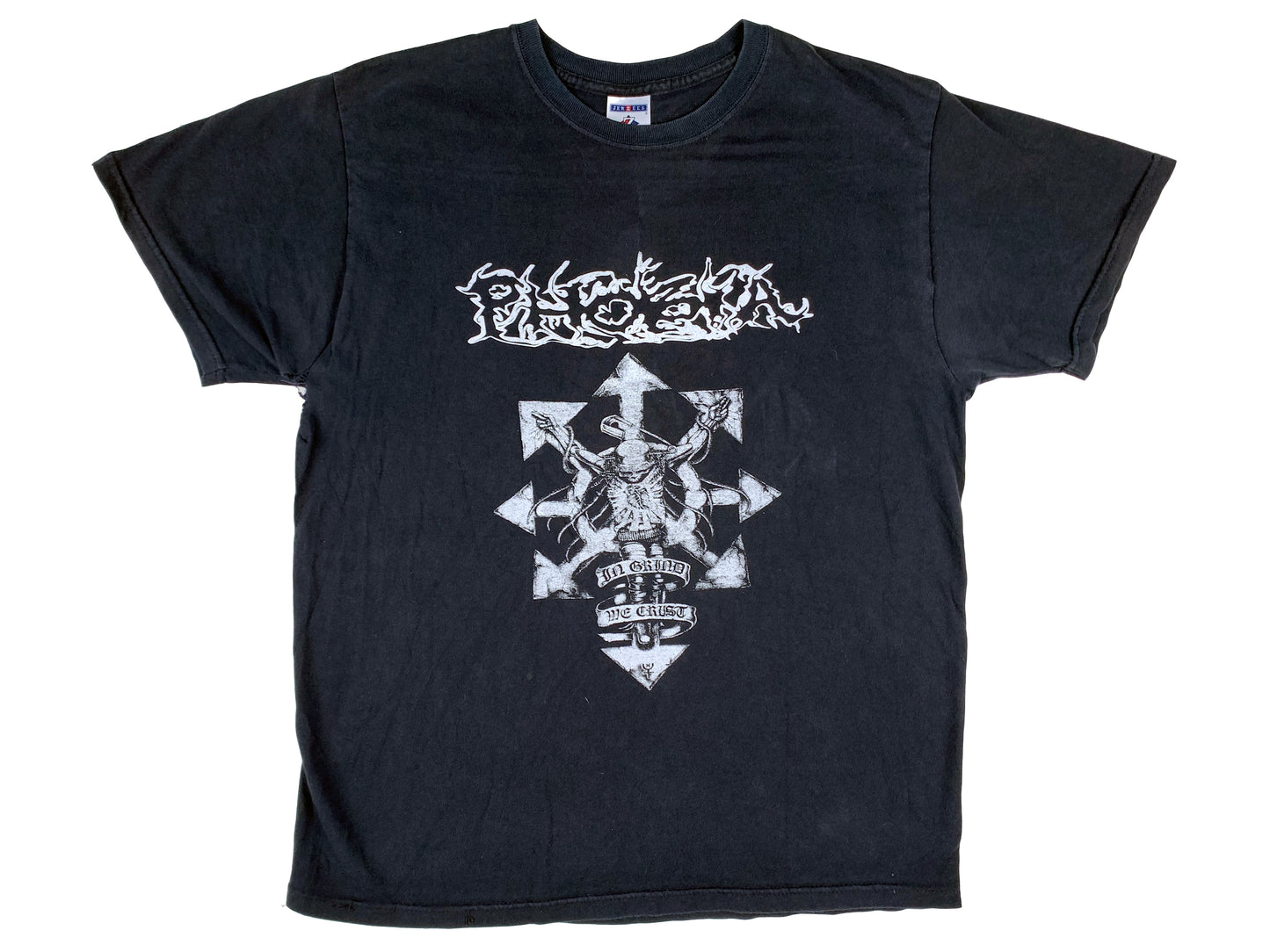 Vintage Phobia 'In Grind We Trust' Black T-Shirt