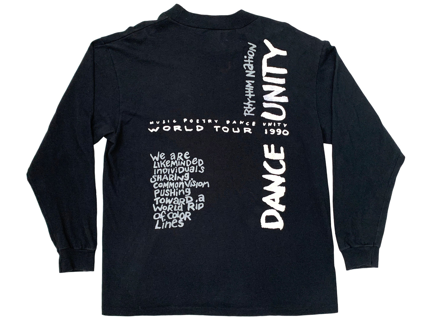 Janet Jackson 1990 World Tour L/S Shirt