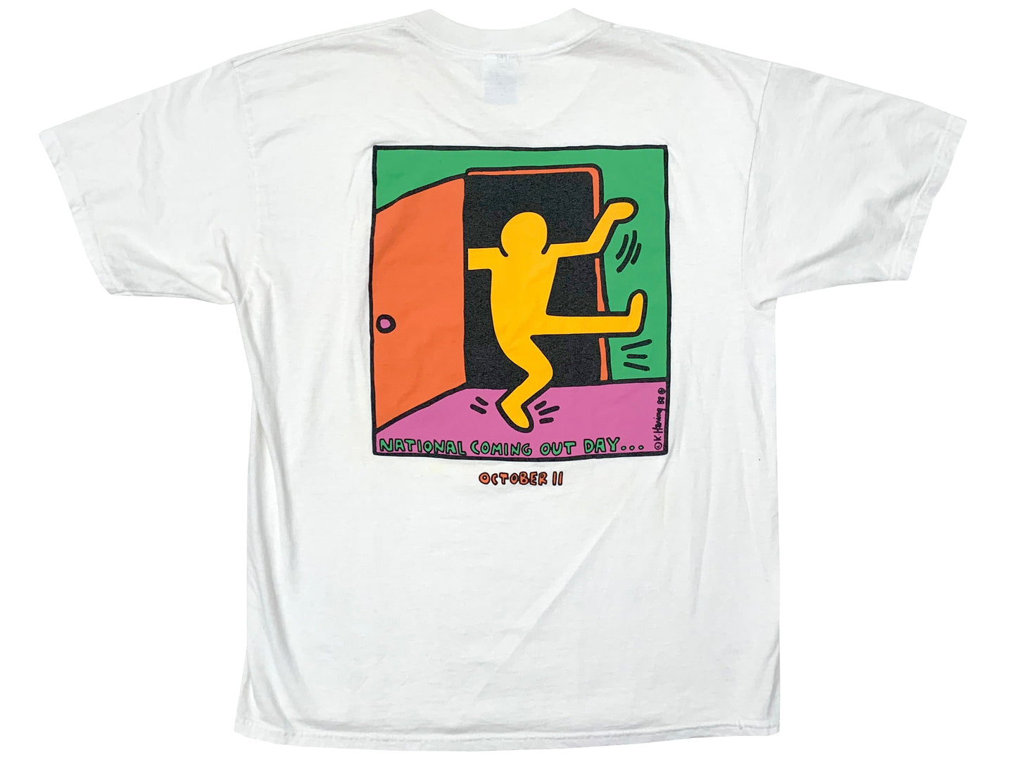 Vintage Keith Haring National Coming Out Day T-Shirt