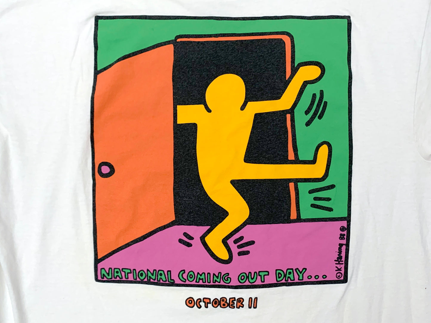 Keith Haring National Coming Out Day T-Shirt