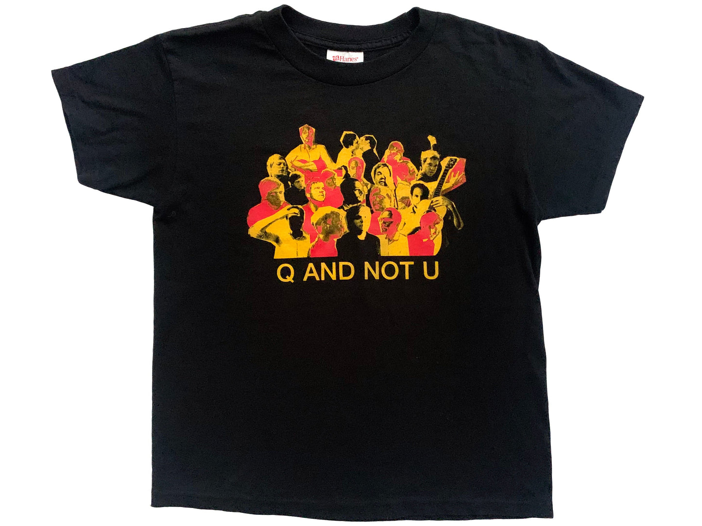 Vintage Q and Not U Black T-Shirt