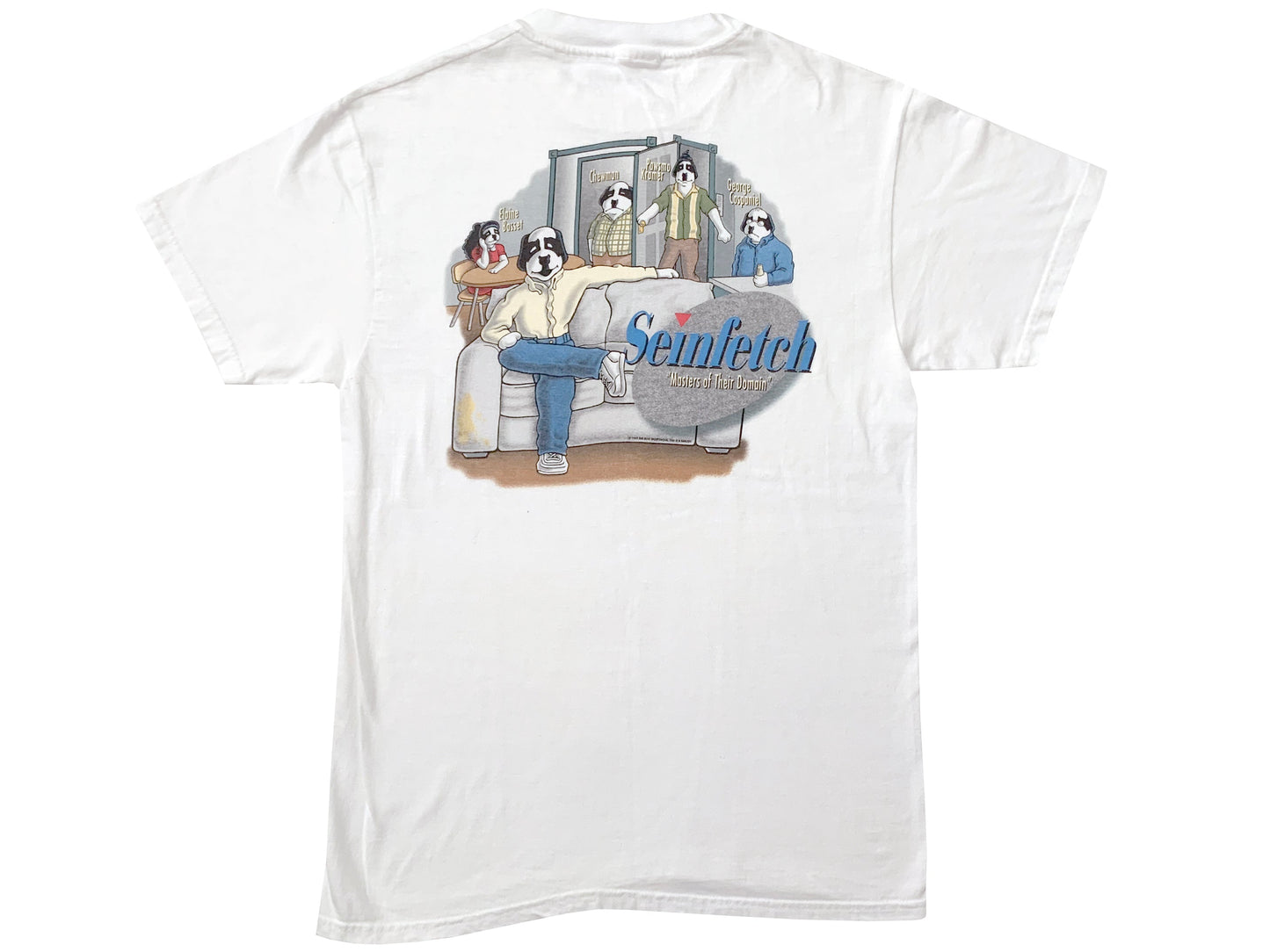 Vintage Big Dogs Seinfetch Seinfeld T-Shirt