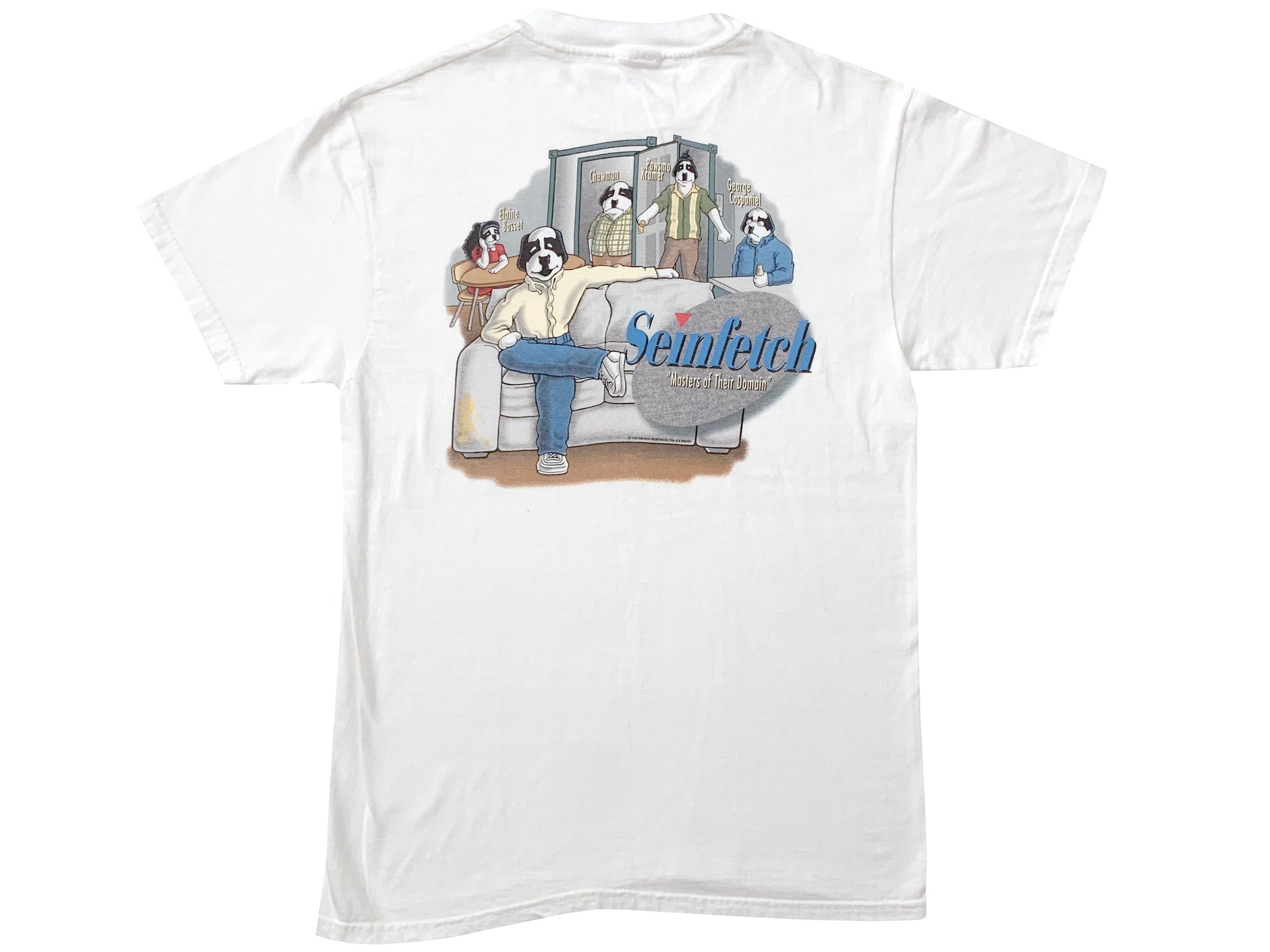 Vintage Big Dogs Seinfetch Seinfeld T-Shirt