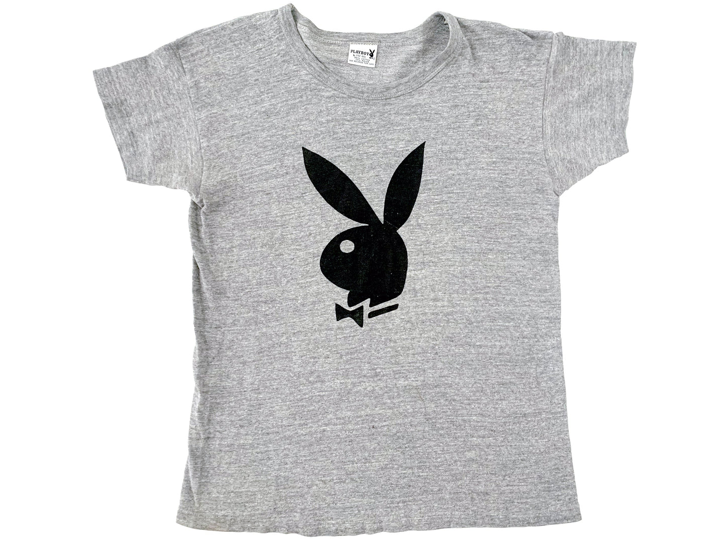 Vintage Playboy Bunny Head Grey T-Shirt