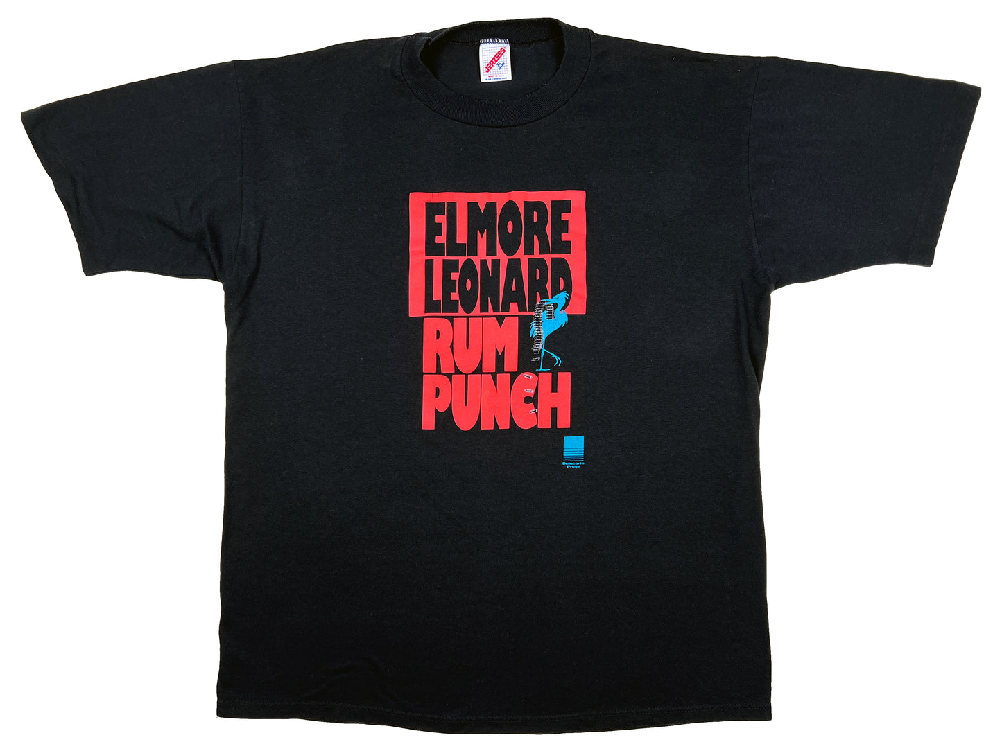 Vintage Rum Punch Elmore Leonard Book Black T-Shirt