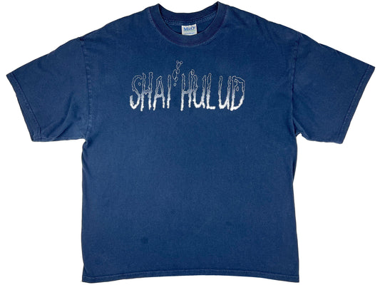 Vintage Shai Hulud 'If Born From This Soil' Blue T-Shirt Hardcore Band