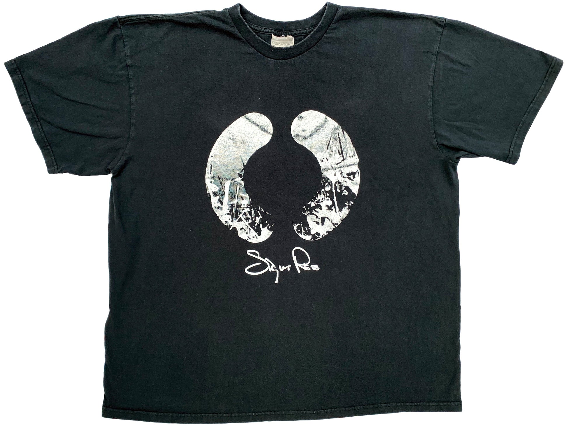 Vintage Sigur Rós Tonleikar Tour Black T-Shirt INDie Rock y2k