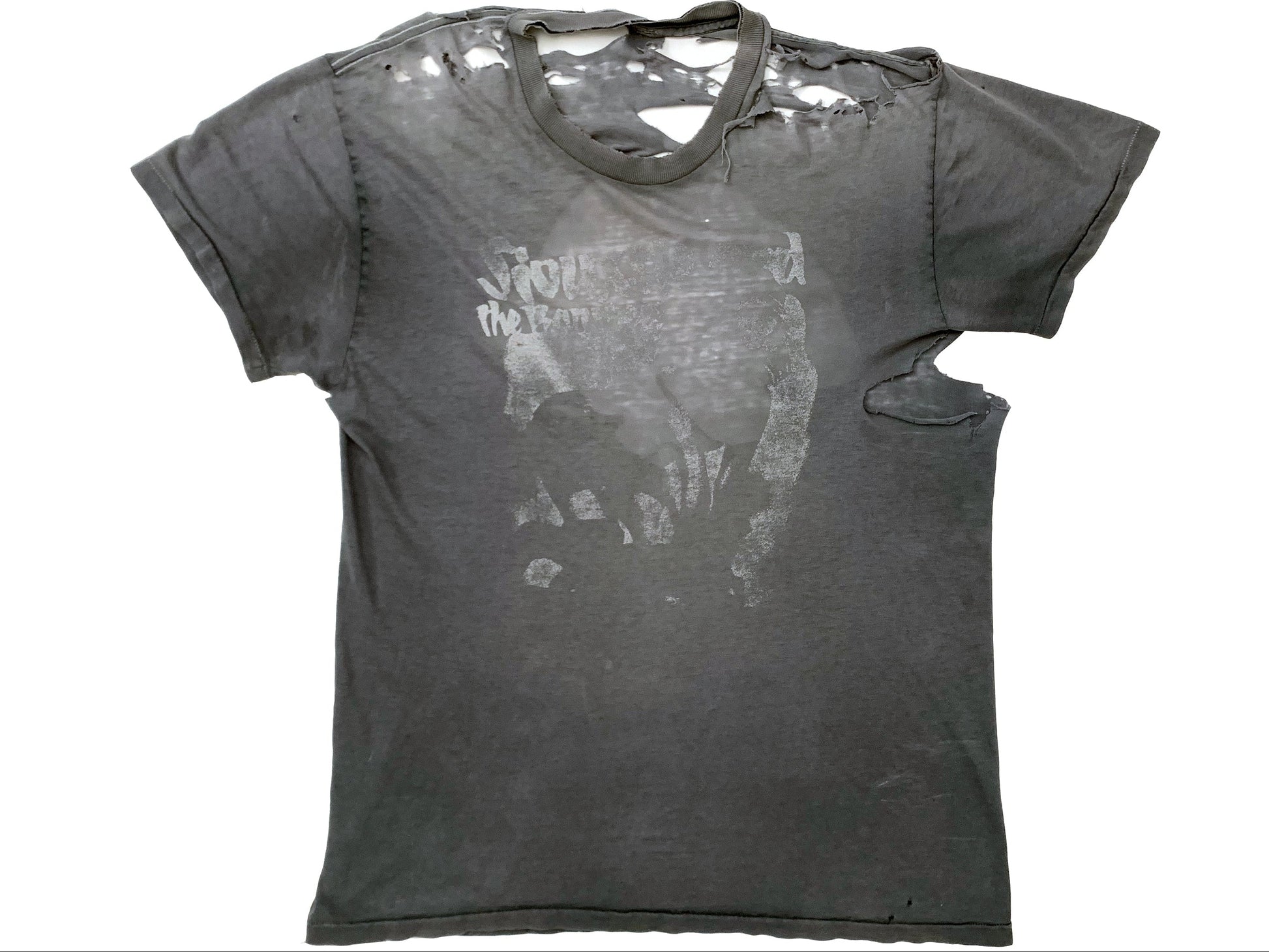 Vintage Siouxsie & The Banshees Thrashed & Faded T-Shirt