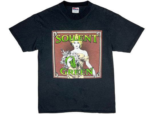 Vintage Soilent Green 'Sewn Mouth Secrets & A String of Lies' T-Shirt Metal Hardcore Punk band