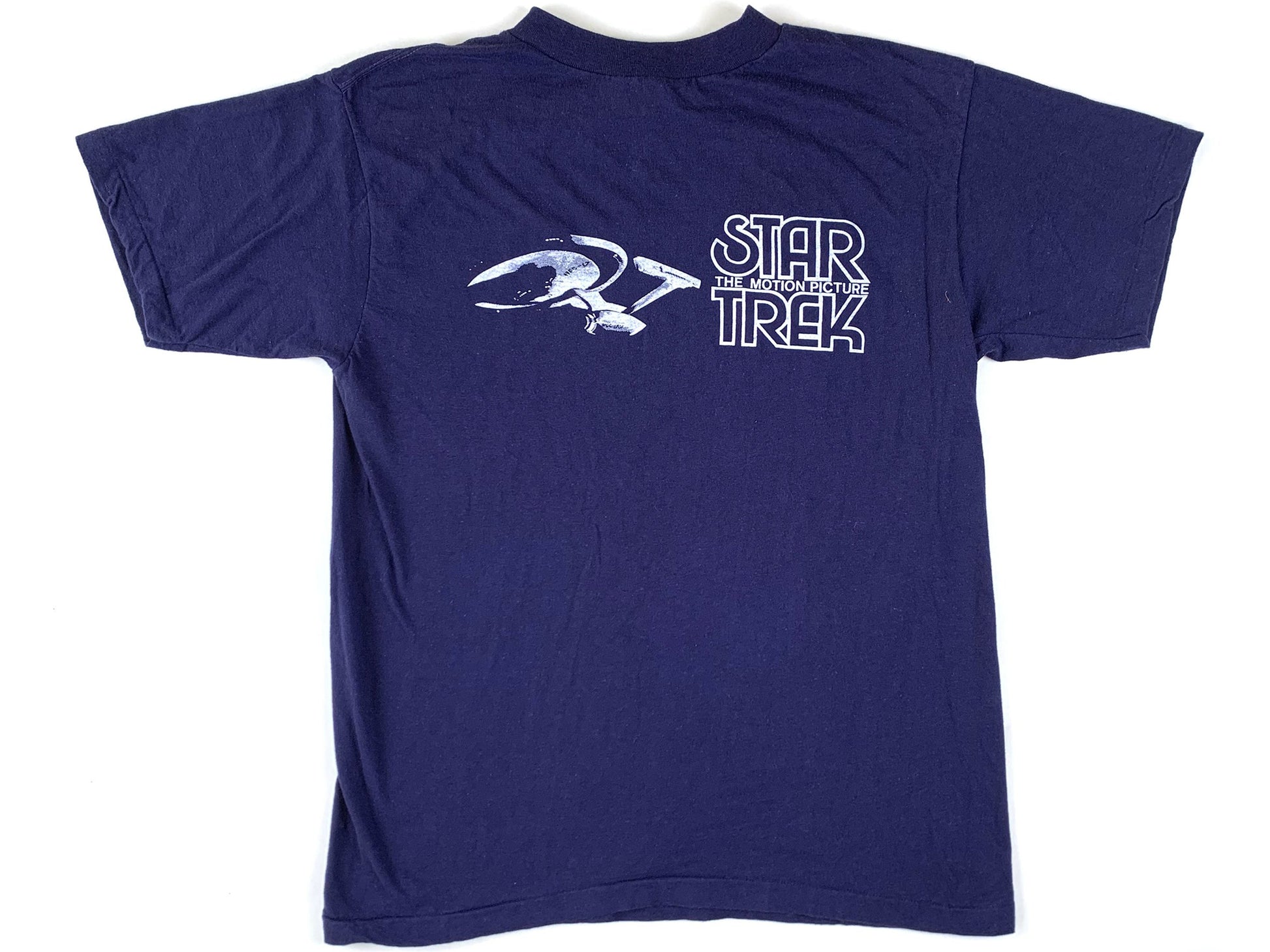 Vintage Star Trek The Motion Picture Blue T-Shirt Sci-Fi Science Fiction Sci-Fi 