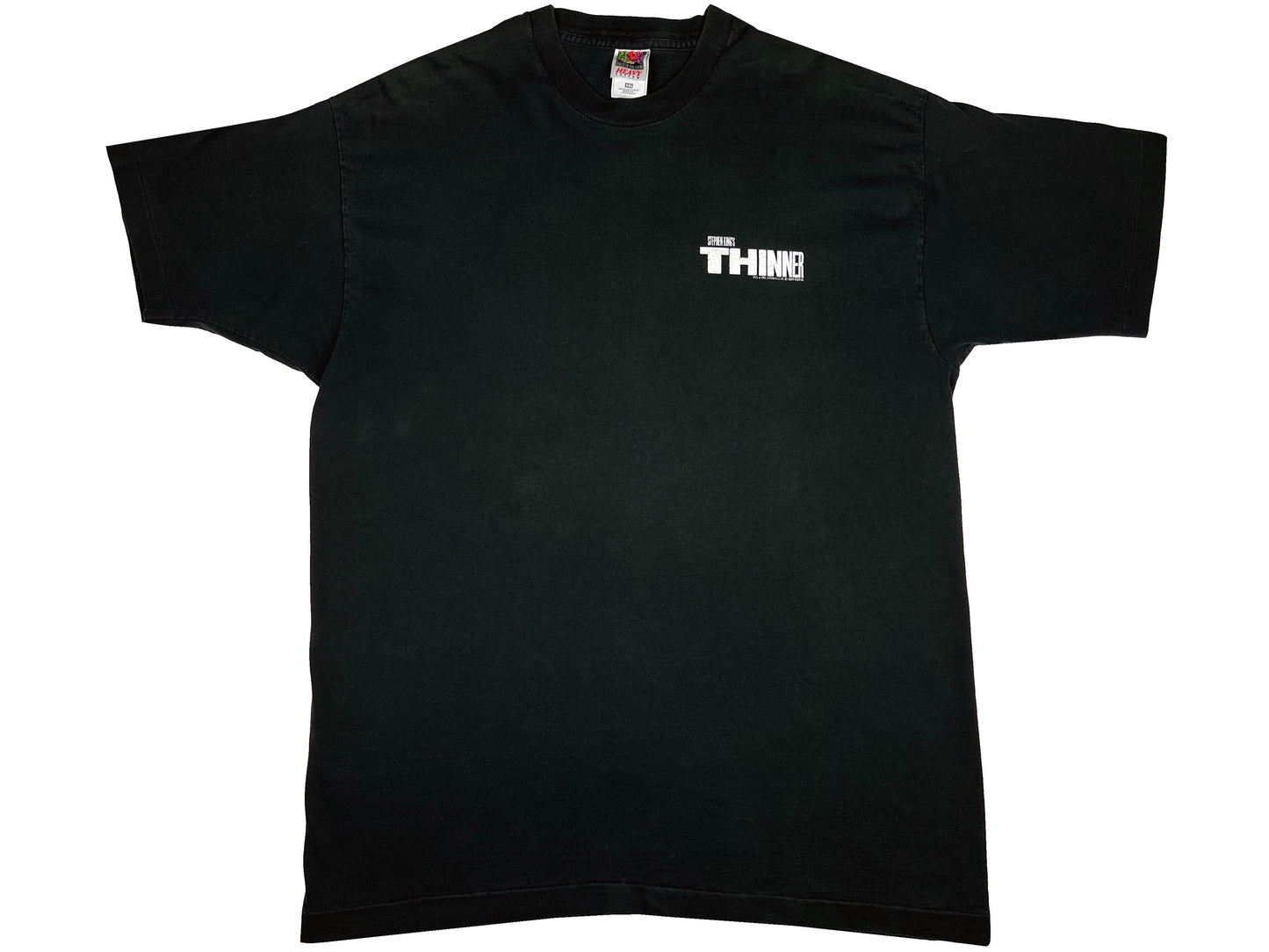 Vintage Stephen Kings Thinner Movie Black T-Shirt 90s Film Horror