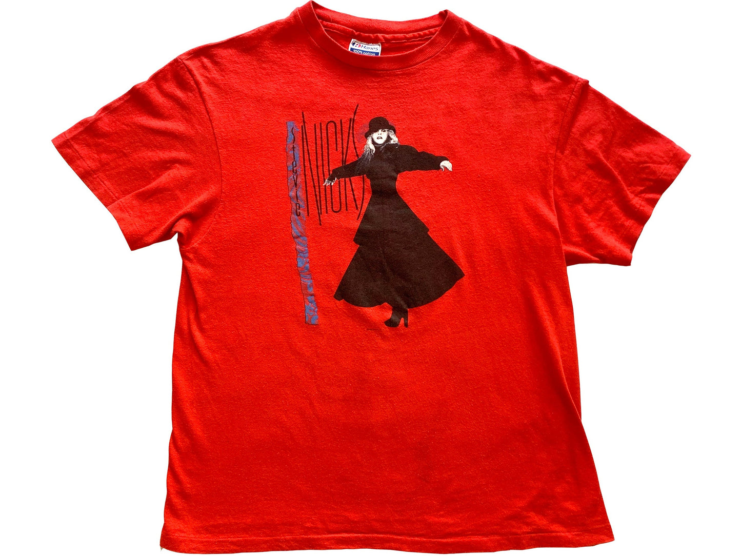 Vintage Stevie Nicks 'Rock A Little' Tour Red T-Shirt 80s 90s Fleetwood mac Rock n Roll