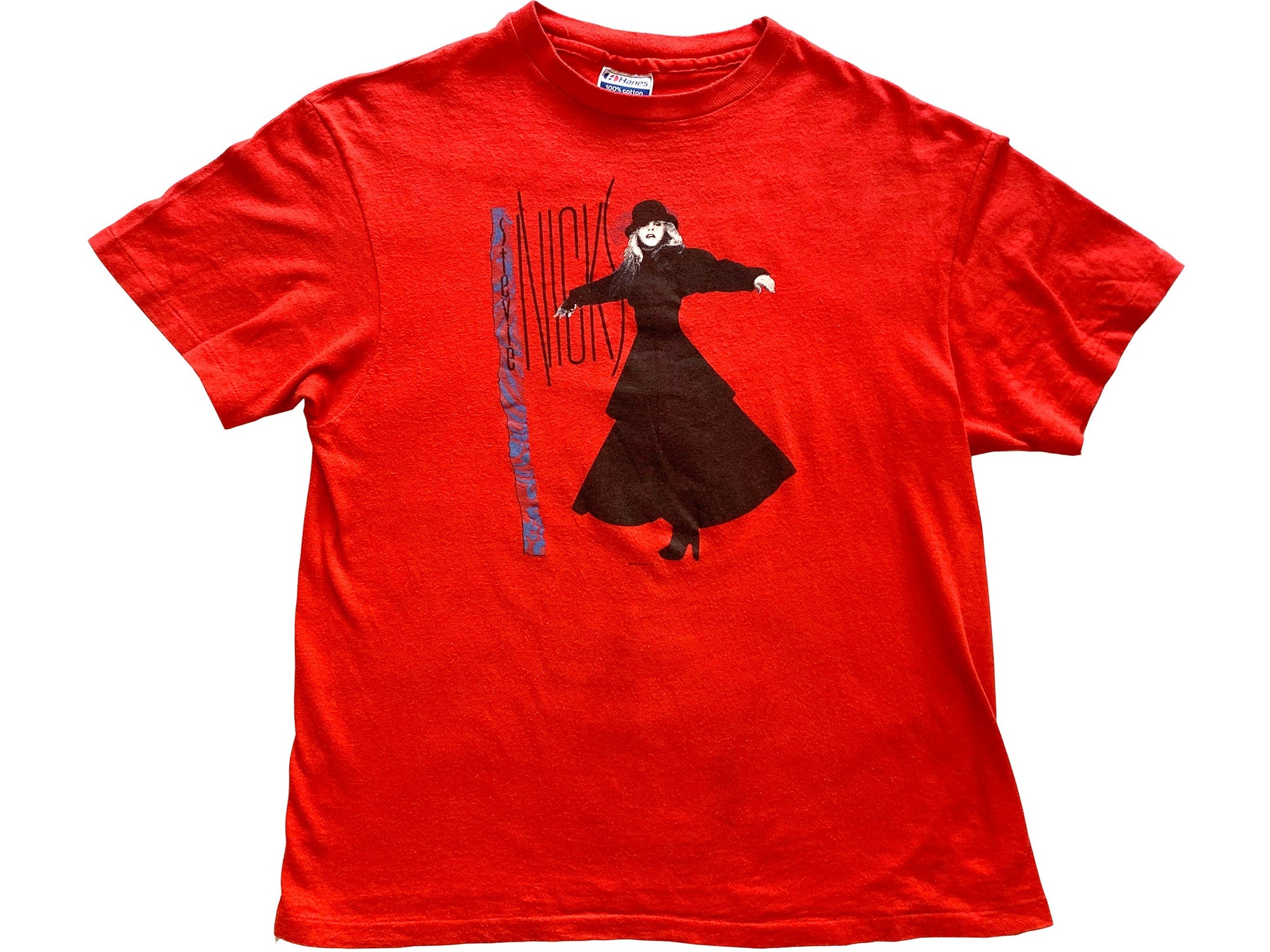 Vintage Stevie Nicks 'Rock A Little' Tour Red T-Shirt 80s 90s Fleetwood mac Rock n Roll