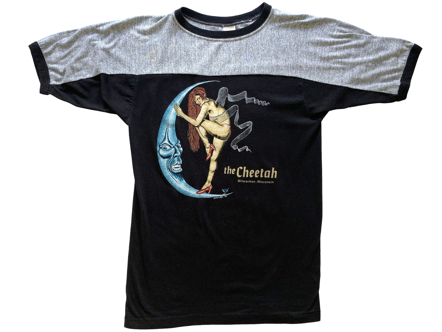 Vintage The Cheetah Strip Club Tri-Blend T-Shirt