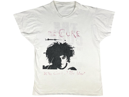 Vintage The Cure 'The Prayer Tour' White T-Shirt Robert Smith Emo Goth Indie Rock 80s 90s