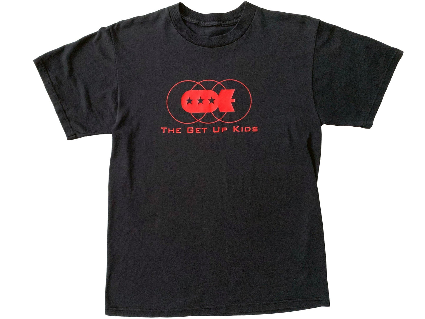 The Get Up Kids 'Bomb / Doghouse Records' Black T-Shirt Emo Indie Rock 90s y2k