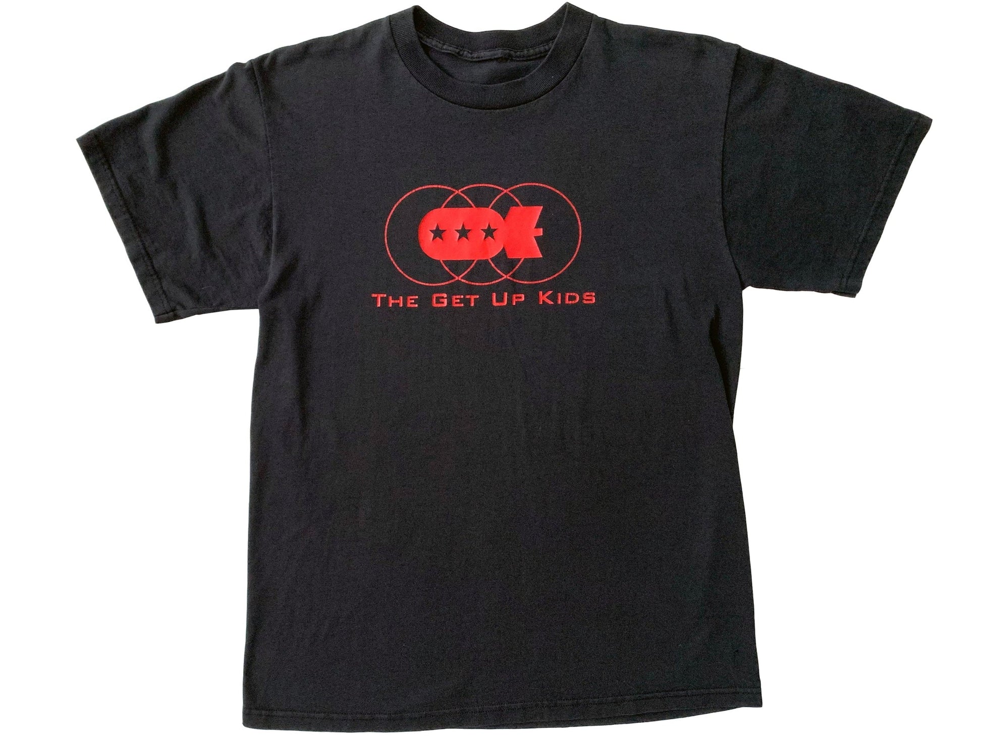 The Get Up Kids 'Bomb / Doghouse Records' Black T-Shirt Emo Indie Rock 90s y2k