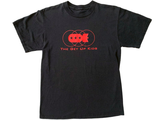 The Get Up Kids 'Bomb / Doghouse Records' Black T-Shirt Emo Indie Rock 90s y2k