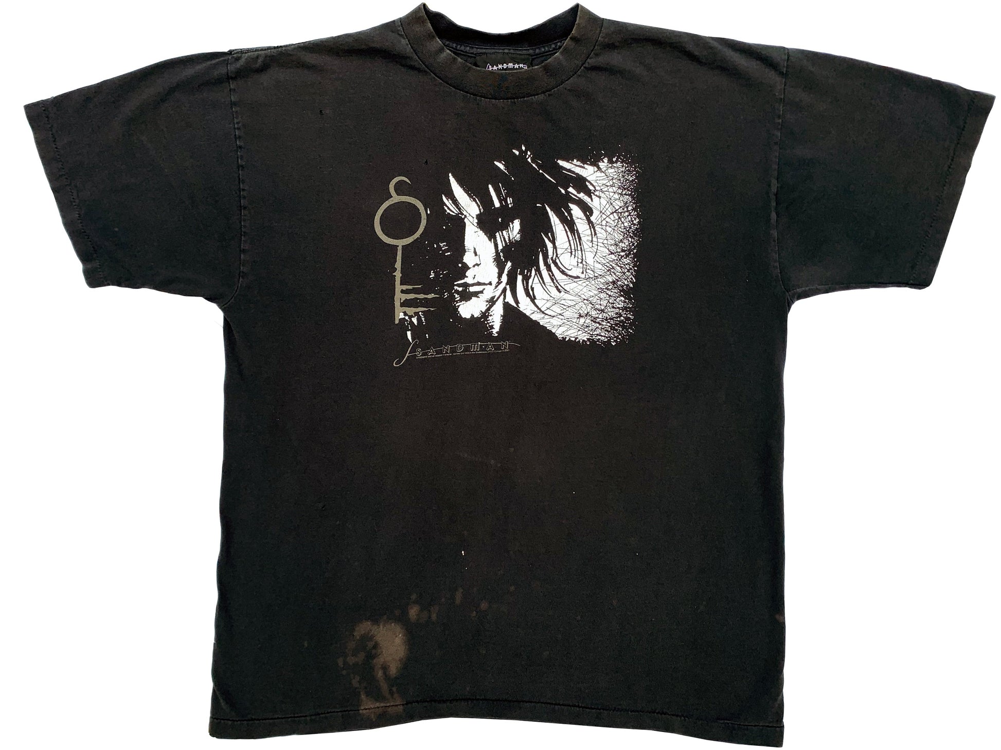 Vintage The Sandman Black T-Shirt Comics Comic Book 90s 