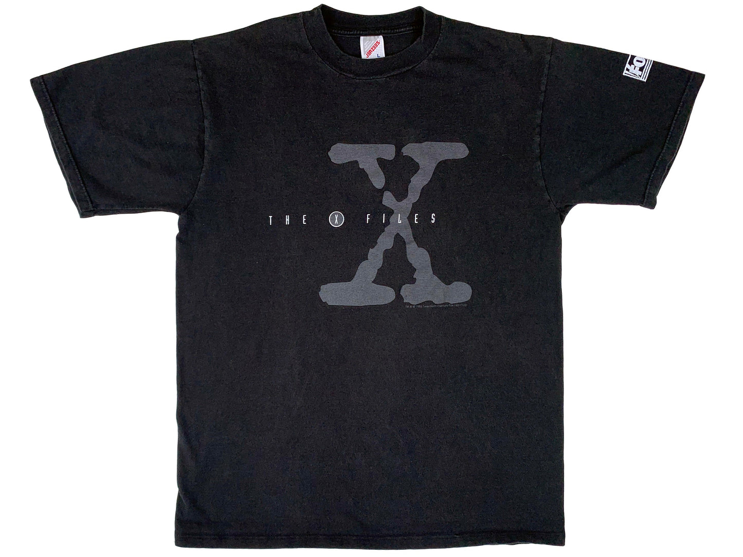 Vintage The X-Files 1993 T-Shirt TV Show 90s Horror Sci-Fi Science Fiction