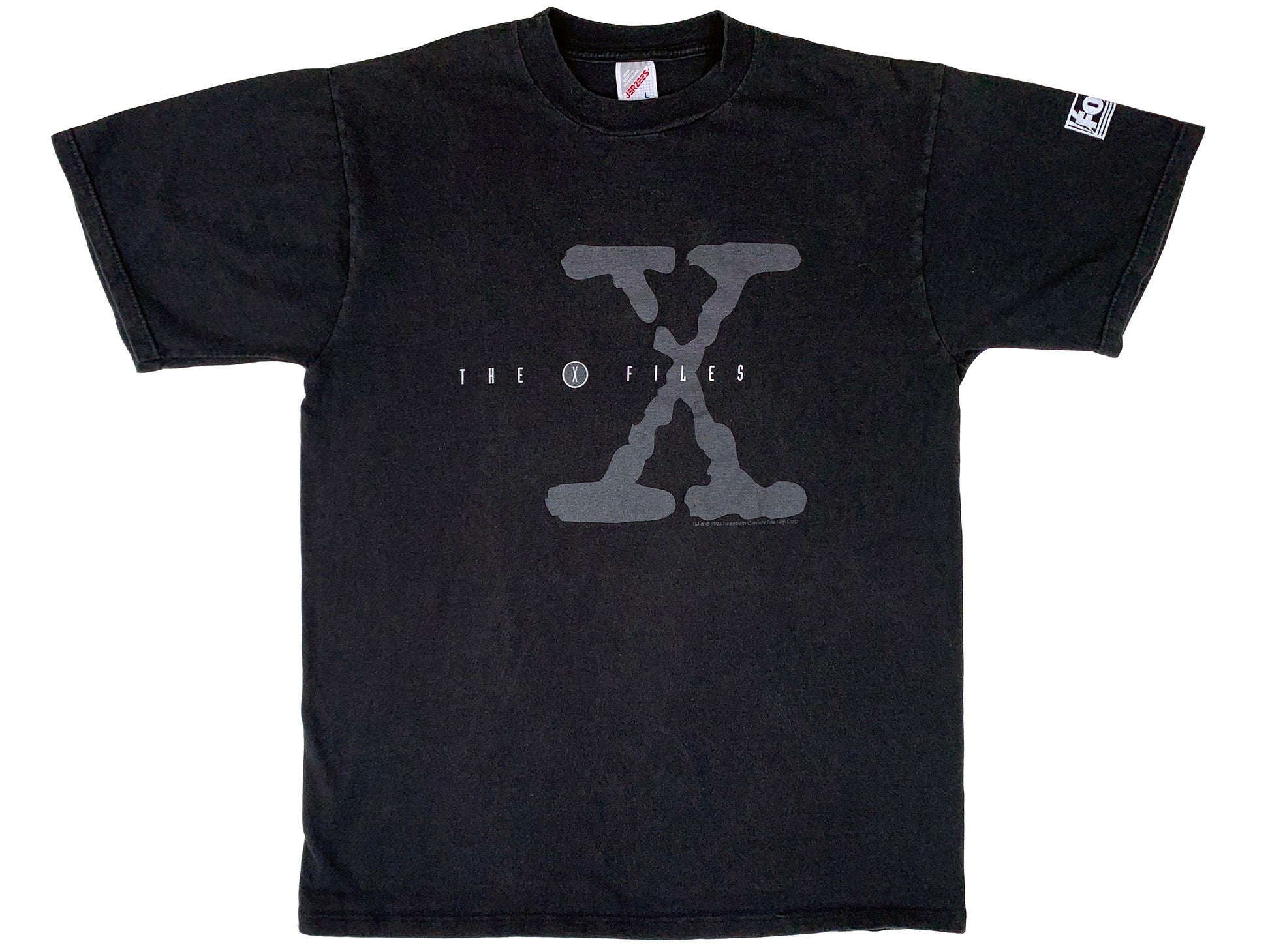 Vintage The X-Files 1993 T-Shirt TV Show 90s Horror Sci-Fi Science Fiction