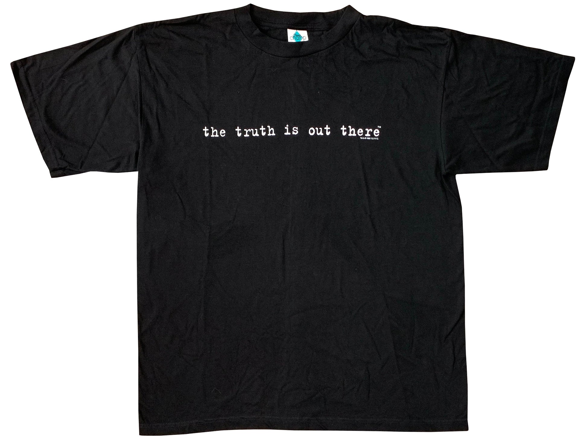 Vintage The X-Files 'The Truth is Out There' Black T-Shirt