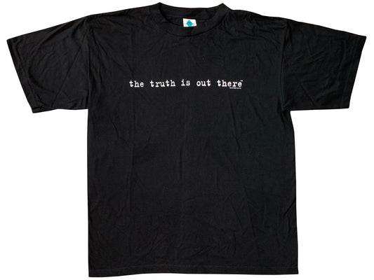 Vintage The X-Files 'The Truth is Out There' Black T-Shirt