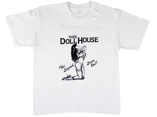 Vintage Thee Dollhouse III White T-Shirt