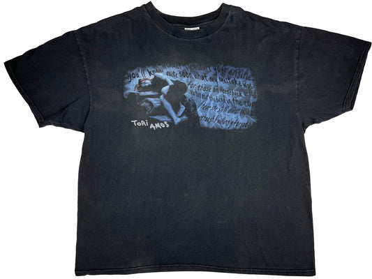 Vintage Tori Amos 'Plugged' Tour Black T-Shirt