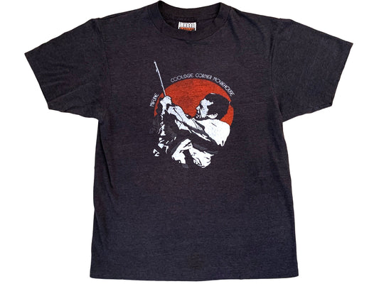 Vintage Toshiro Mifune Coolidge Corner Moviehouse Black T-Shirt Japan Japanese  Actor Movie