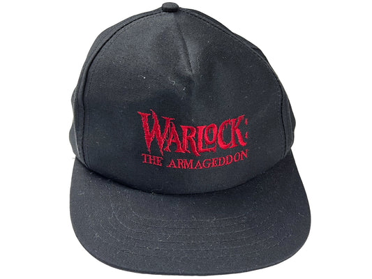 Vintage Warlock The Armageddon Black Hat 90s y2k Movie Horror
