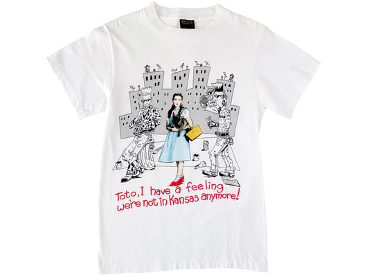 Vintage Wizard of Oz 'Not In Kansas Anymore' Punks T-Shirt 80s 90s Parody Humor Changes